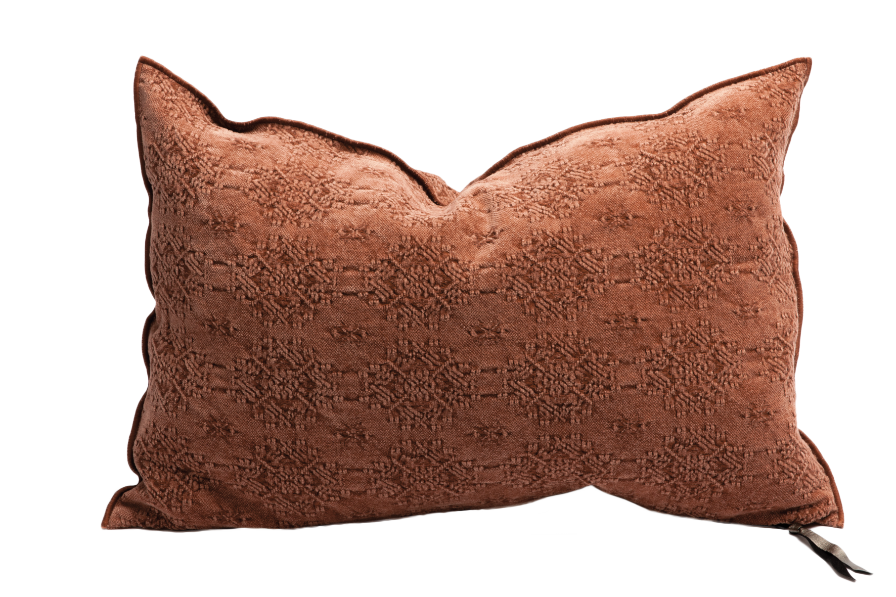 Kilim Jacquard Argile Pillow 40x60, from Maison De Vacances