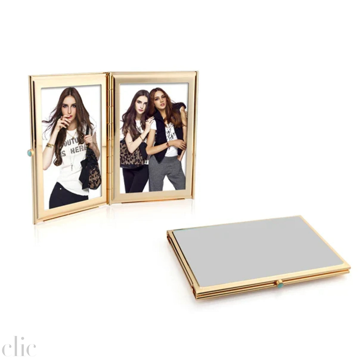 Travel Frame in chiffon and Gold