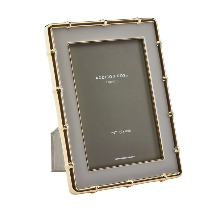 Chiffon & Gold Bamboo Photo Frame, from Addison Ross