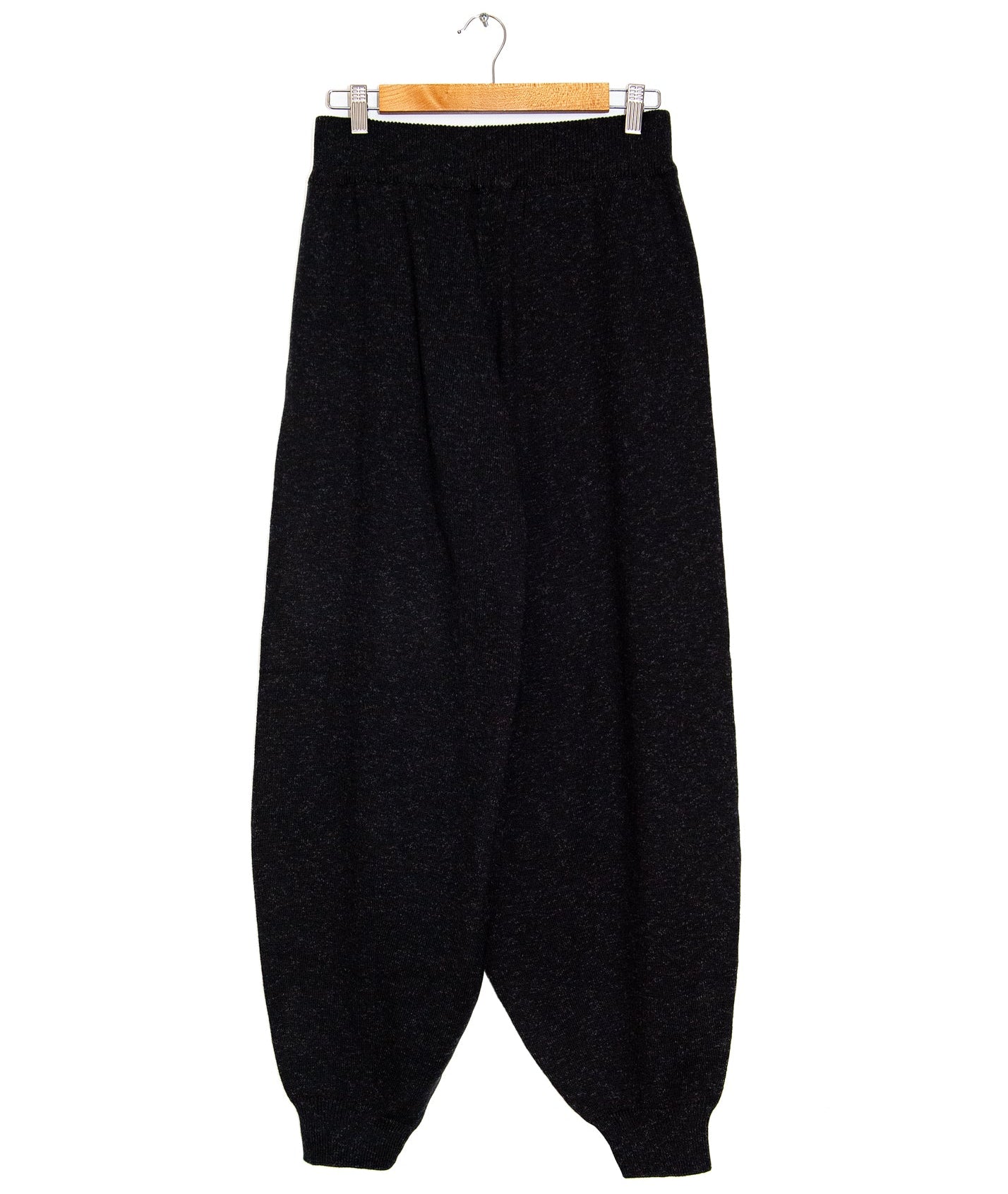 Flecked Cotton Pants in Anthracite, from Cordera