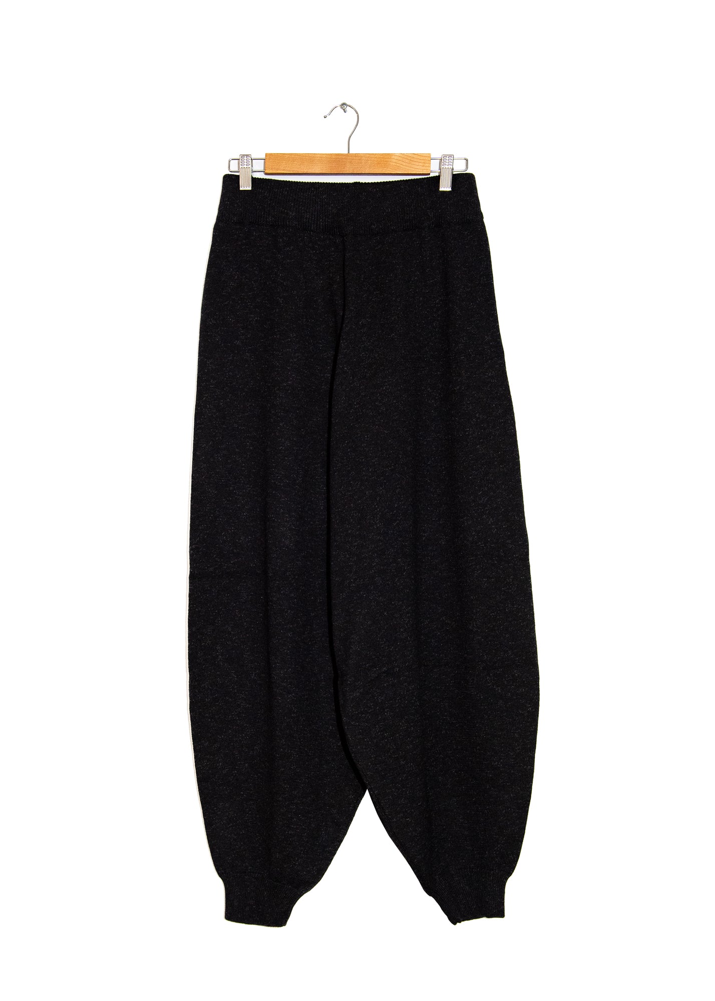 Flecked Cotton Pants in Anthracite, from Cordera