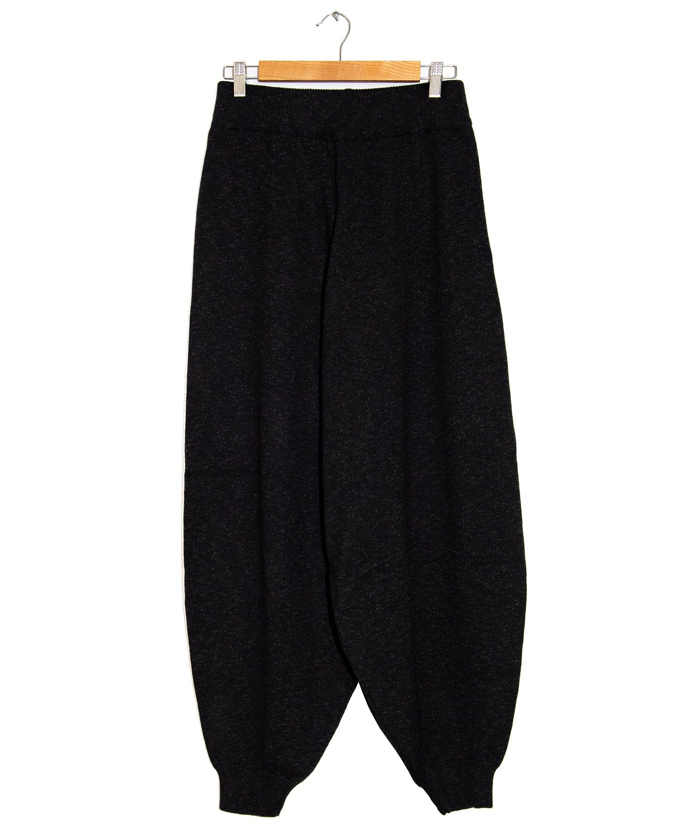 Flecked Cotton Pants in Anthracite, from Cordera