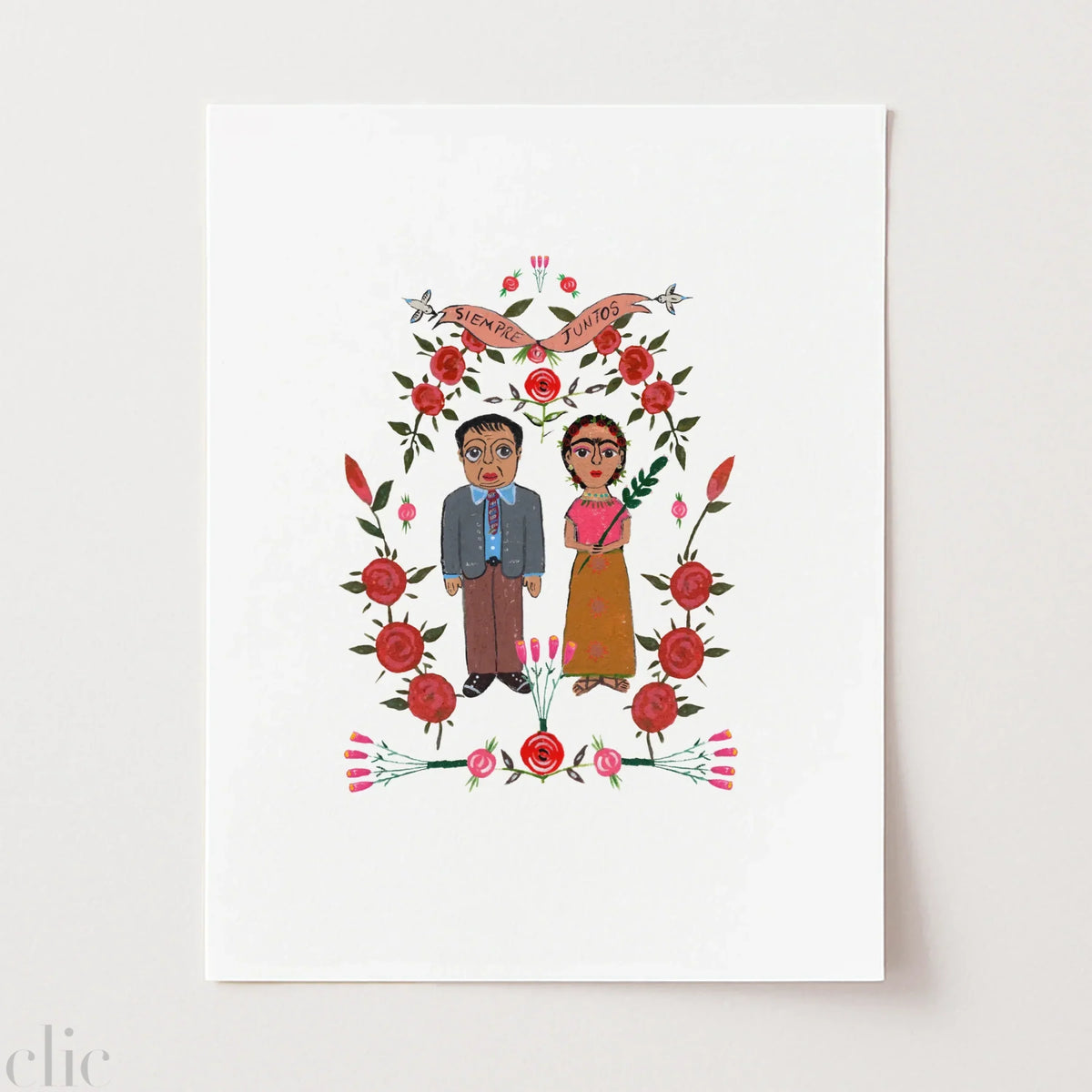 Diego Loves Frida Fine Art Print