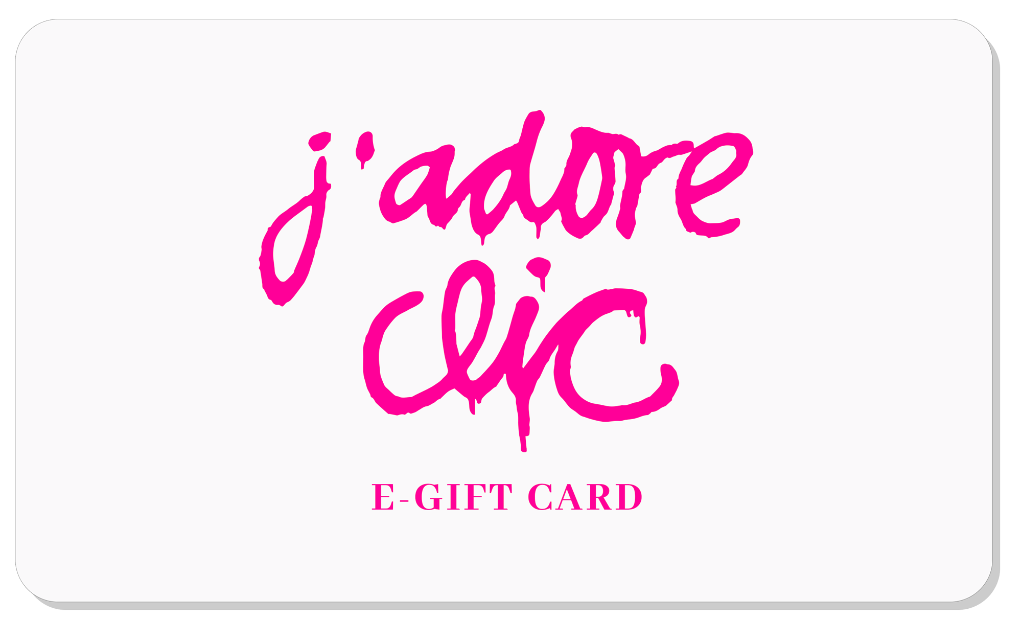 Clic e-gift Card