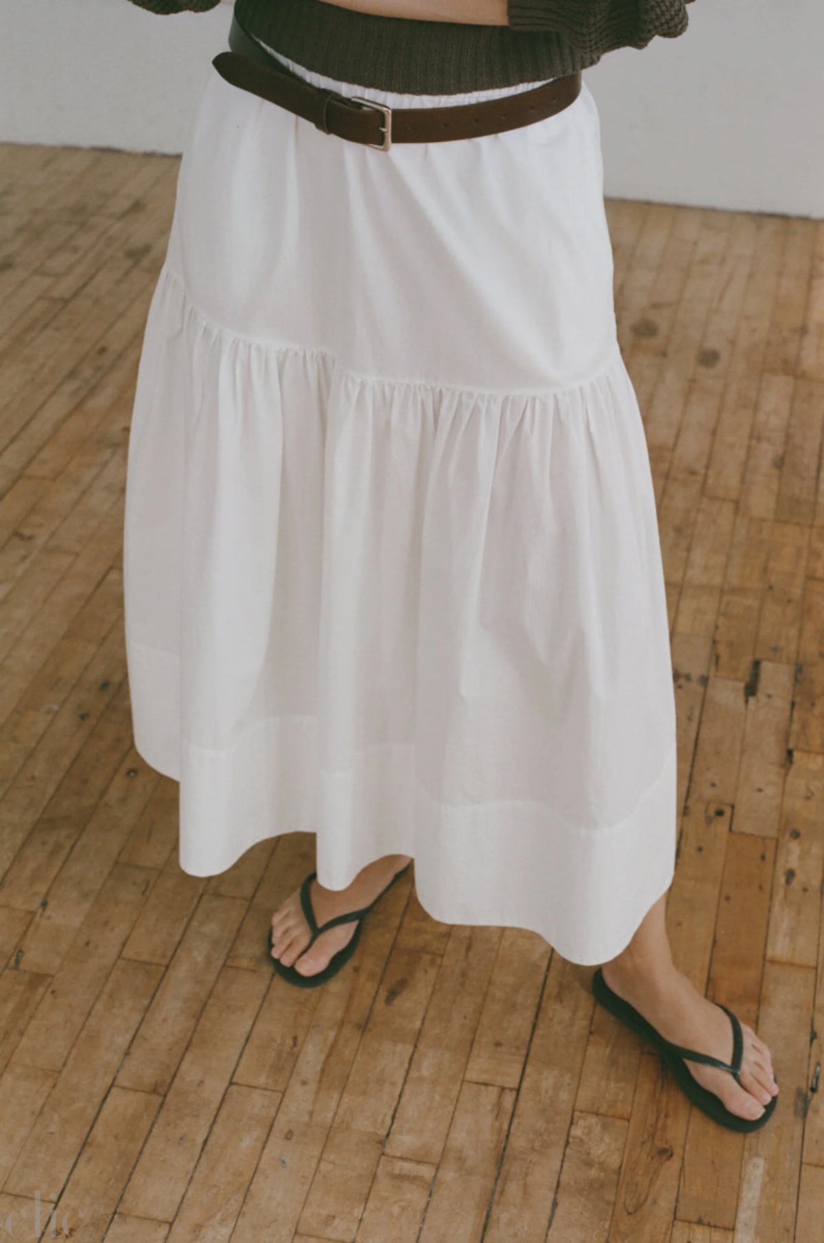 Gilot Skirt in Salt, from Shaina Mote