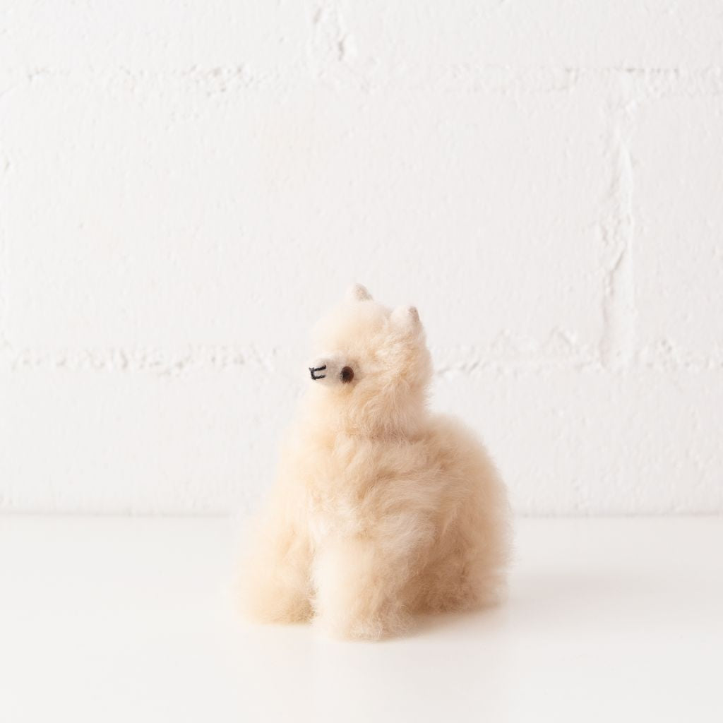 Small Llama in Beige, from Inpired Peru