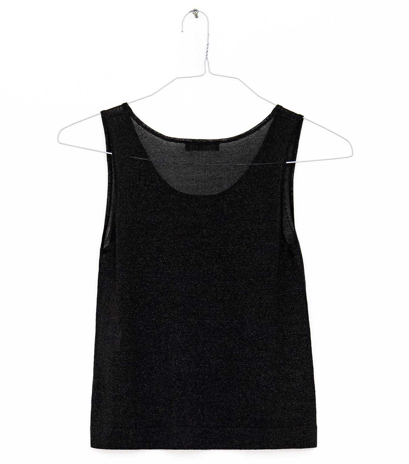 Gala Tank Top in Noir, from Maison Lurex