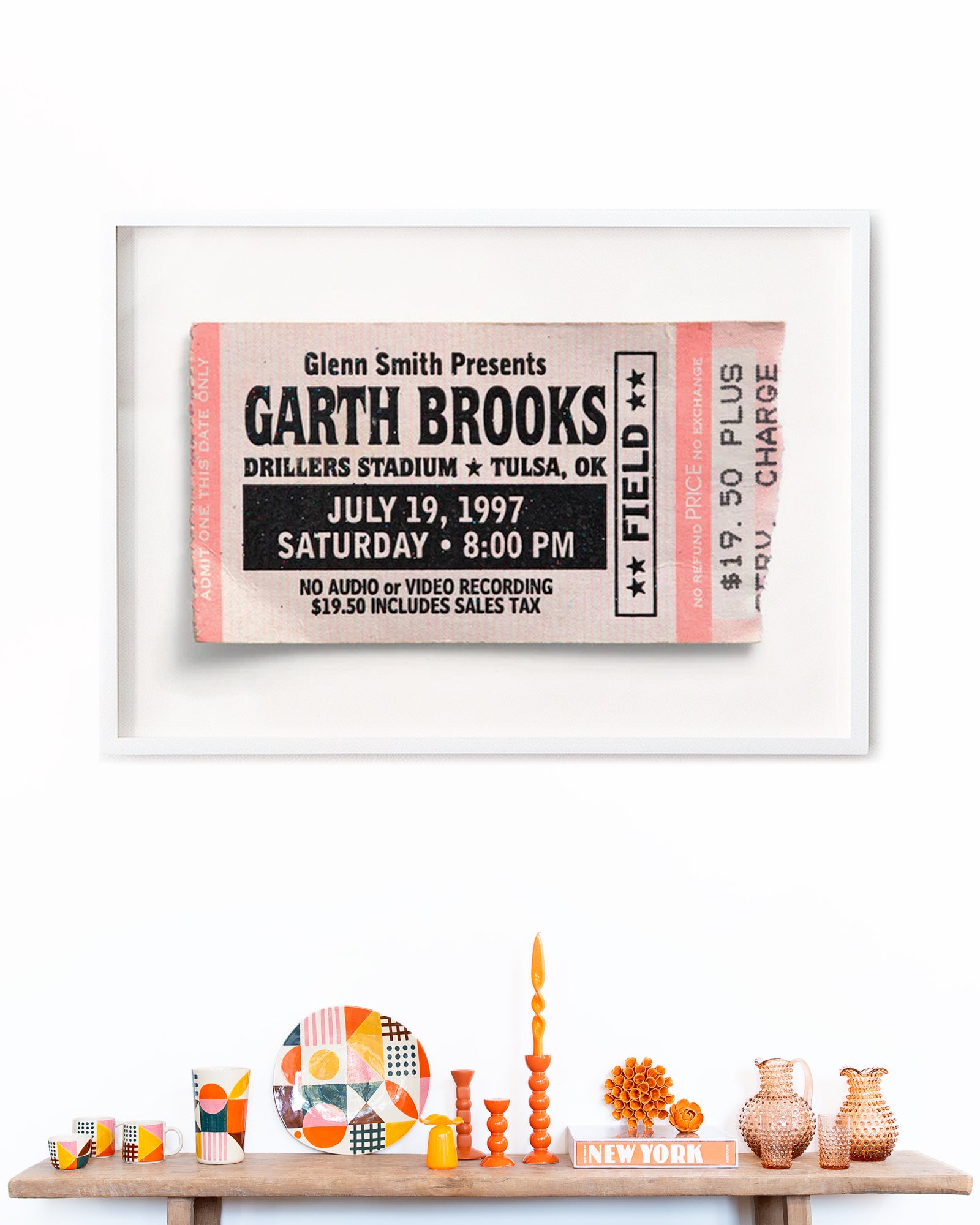 Garth Brooks, Drillers Stadium, Tulsa, OK 1997 by Blaise Hayward