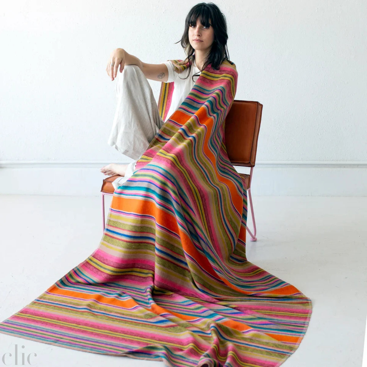 Desert Blanket in Orange