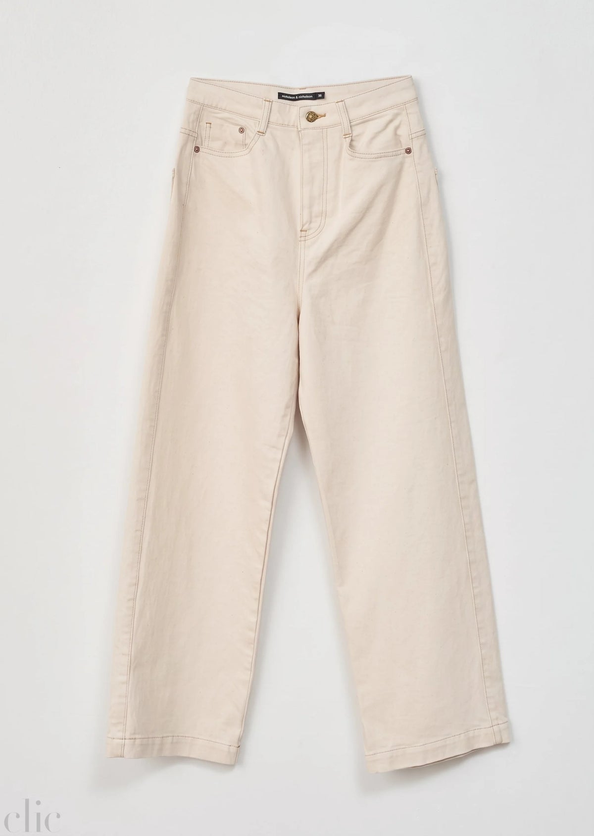 Sophia Jeans in Off White, from Nicholson & Nicholson