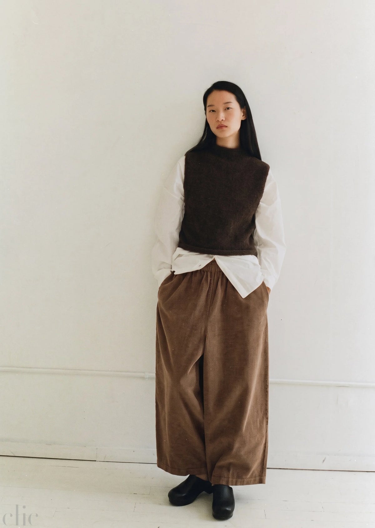 Balloon Pant in Chocolate, from Shaina Mote
