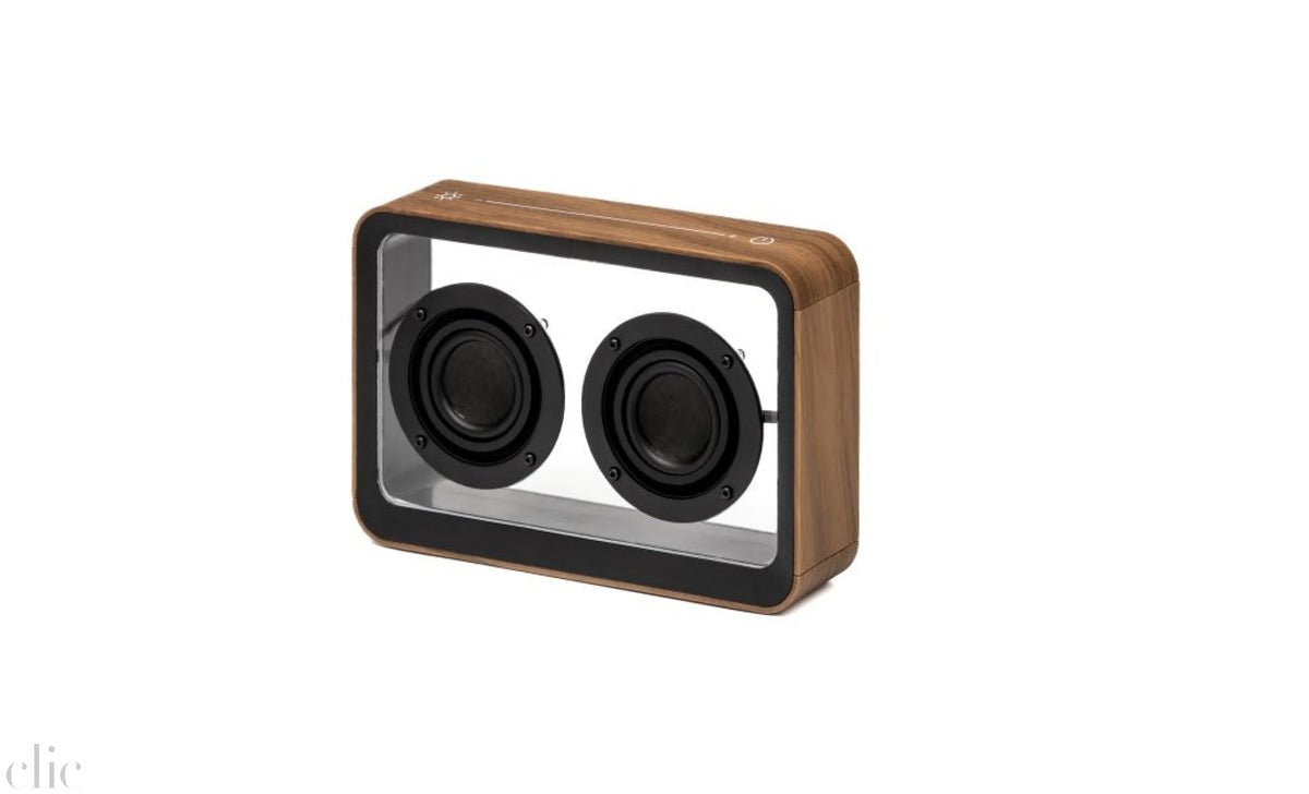 Mage See Through Speaker in Walnut