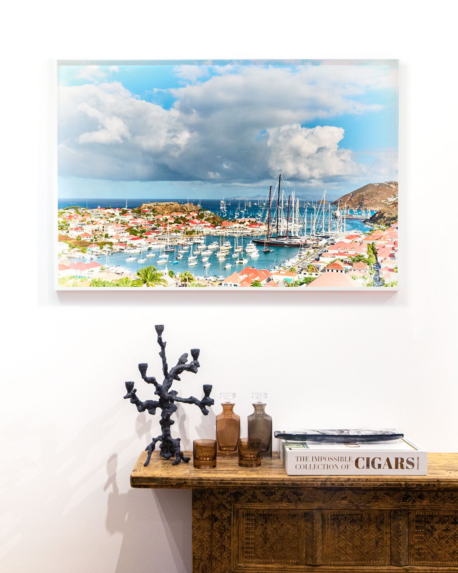 Gustavia Harbor by Antoine Verglas
