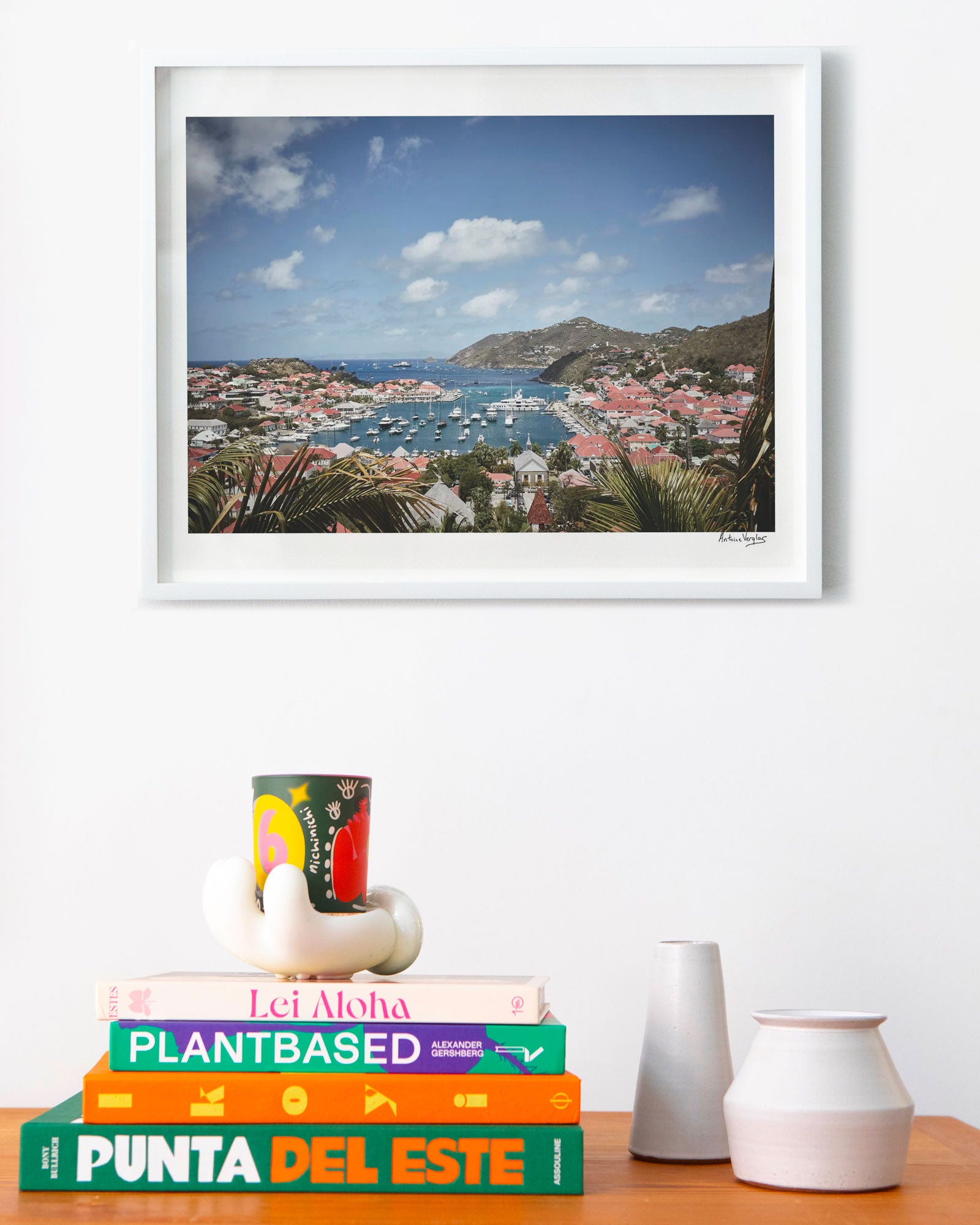 Gustavia Harbor by Antoine Verglas