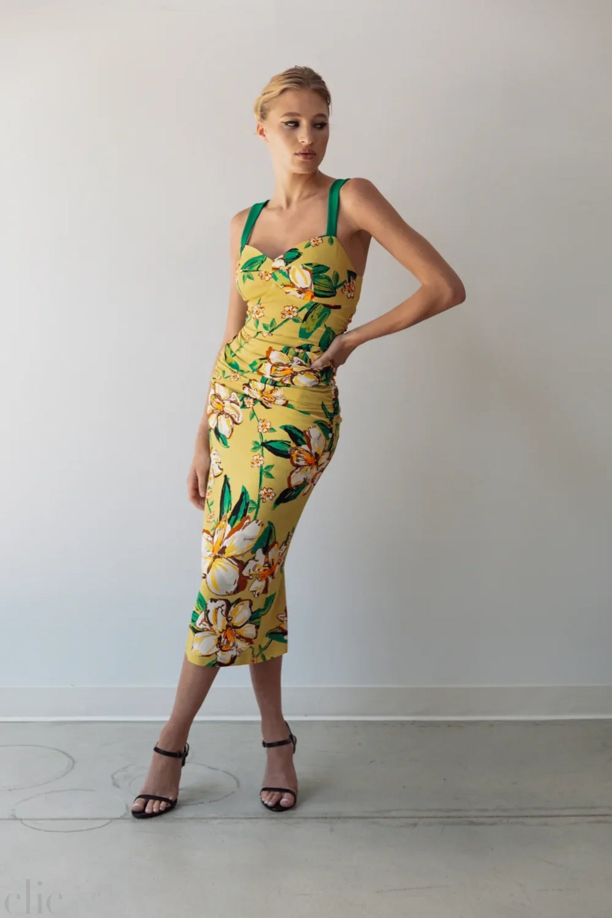 Sophia Dress in Pear Lili, from Hope for Flowers