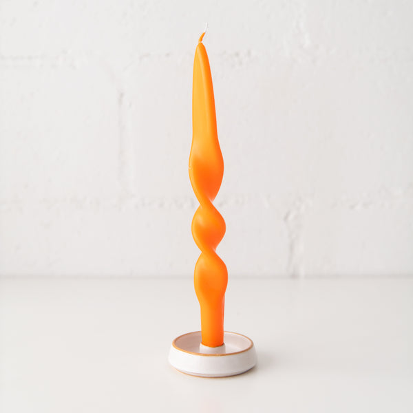 Angled Candle Holder, from Hands On Ceramics