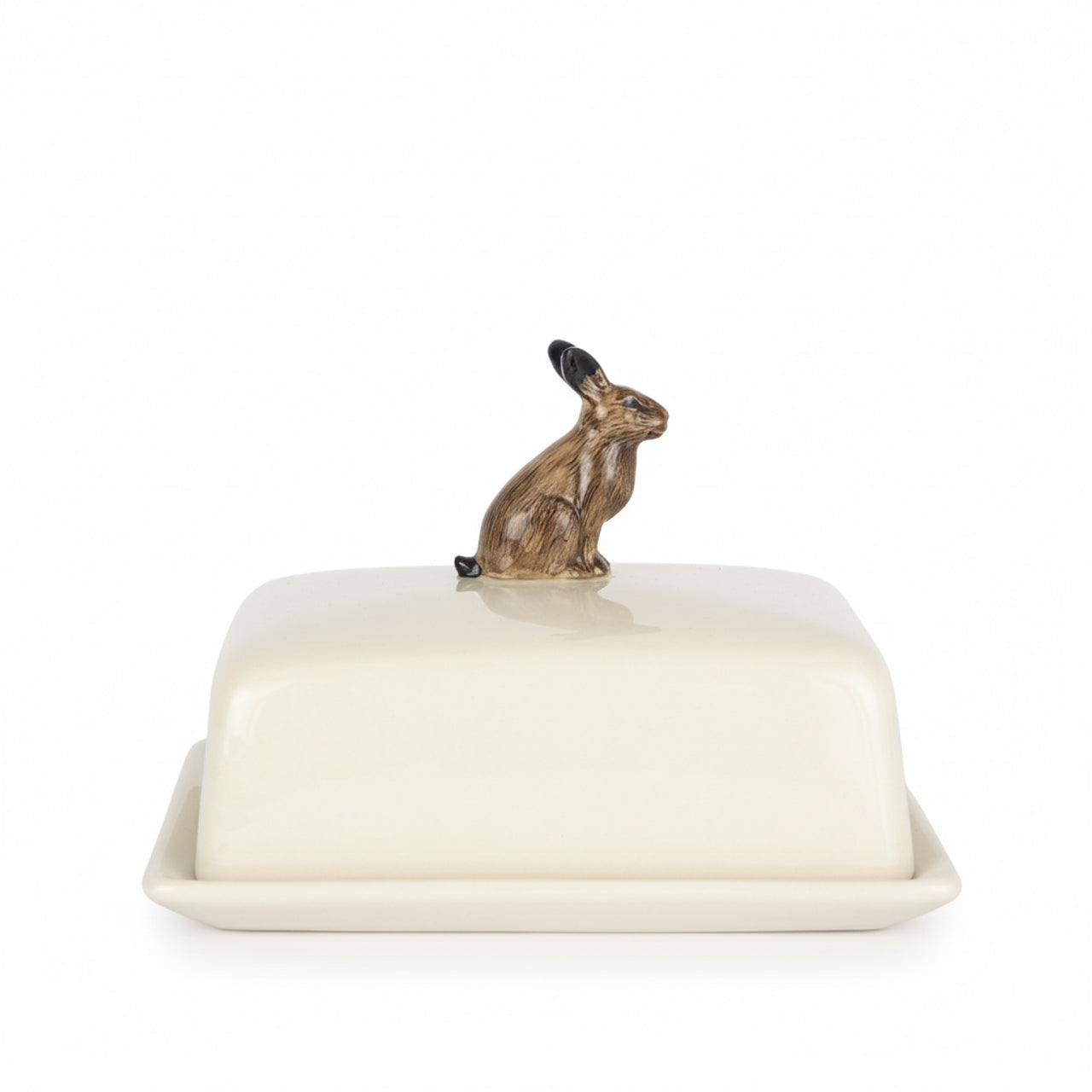 Hare Butter Dish, from Quail Ceramics