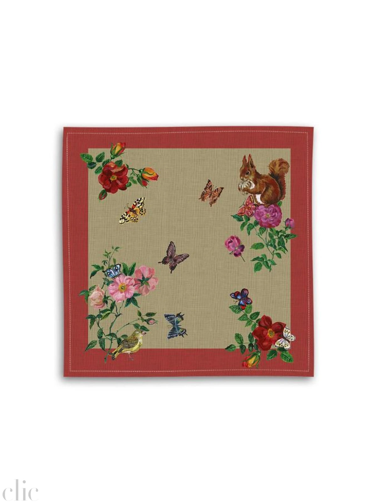 Hedgerow Bloom Napkin, from Avenida Hoem