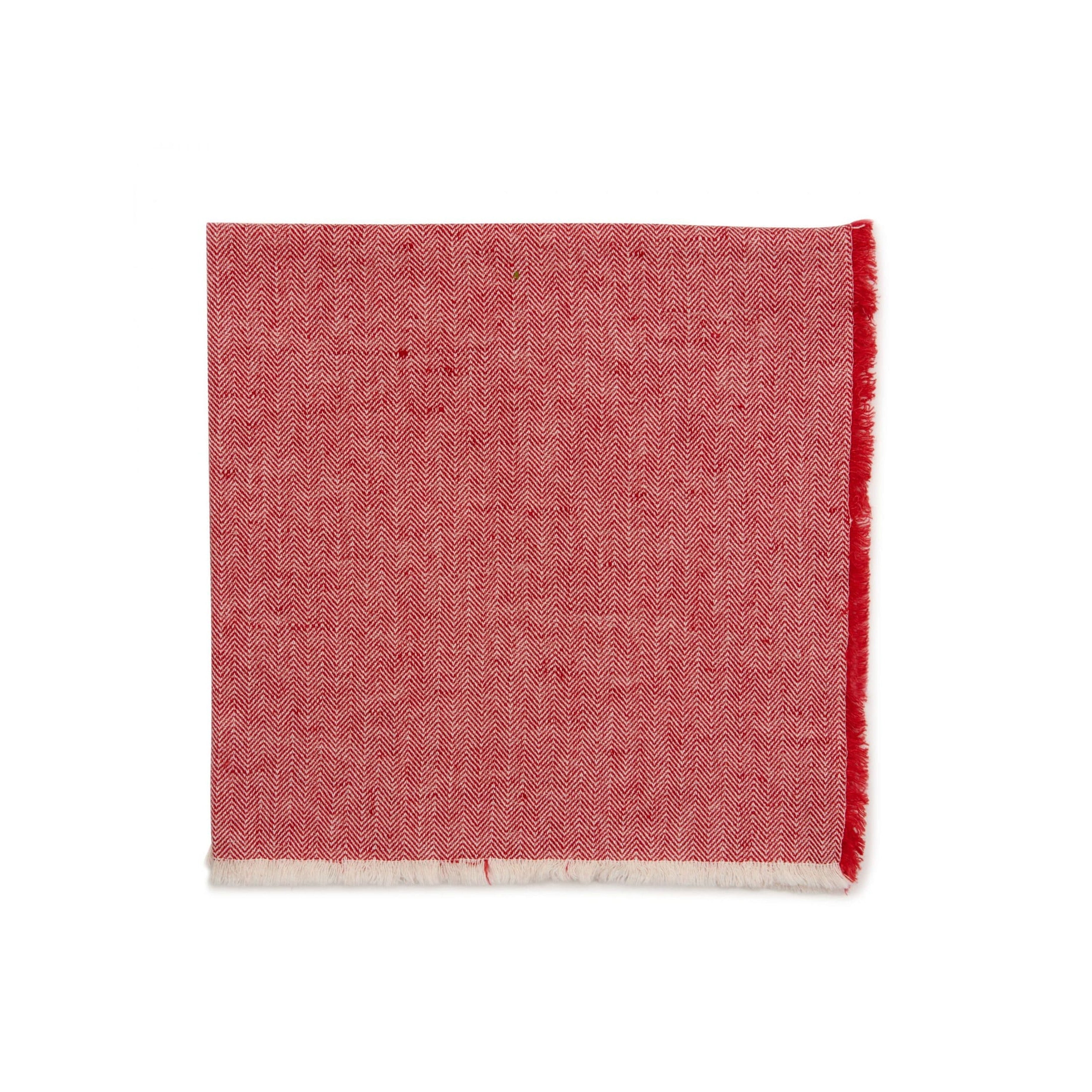 Herringbone Fringe Napkin, from Deborah Rhodes