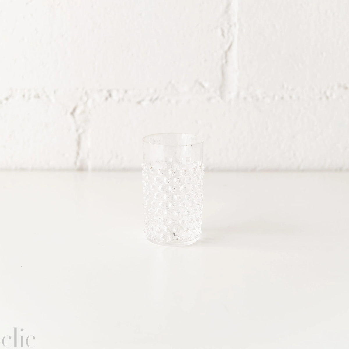 Hobnail Glass in Crystal