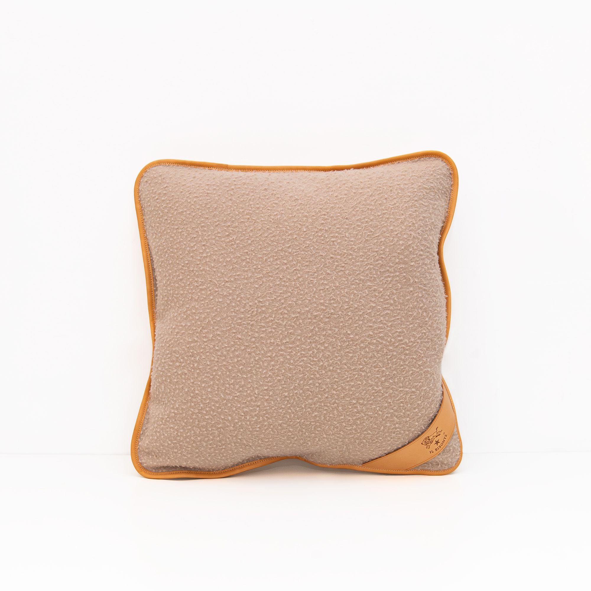 Home Pillow in Natural and Beige, from IL Bisonte