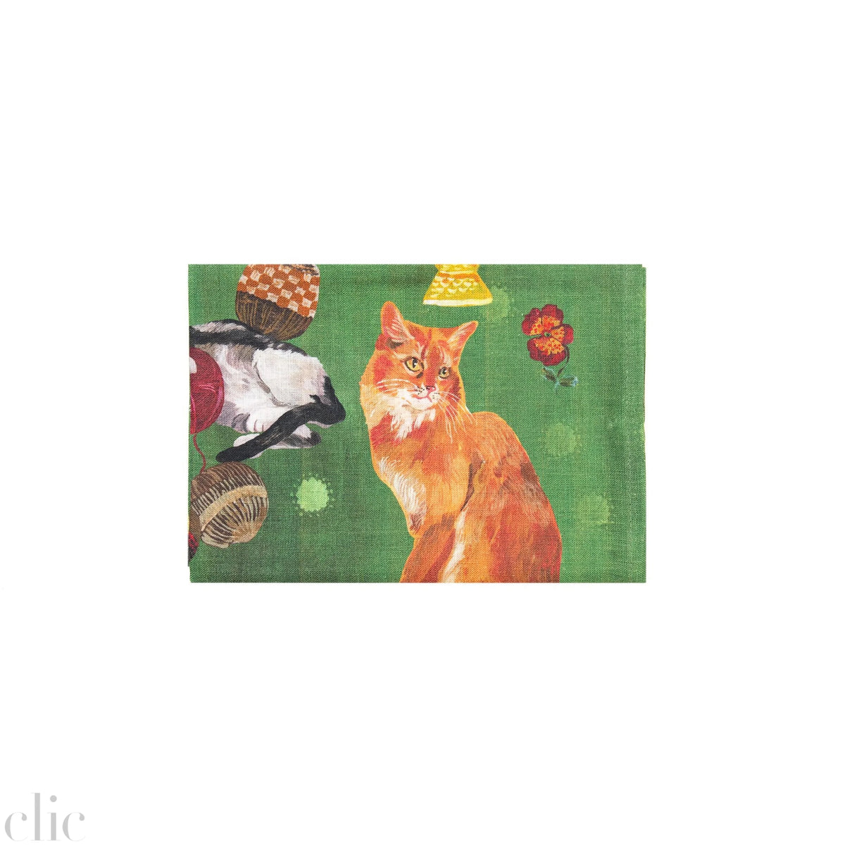 Les Chats Tea Towel, from Avenida Home