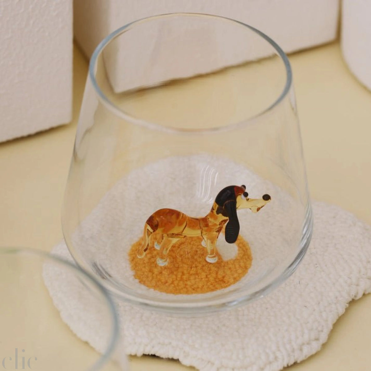 Dachshund Drinking Glass