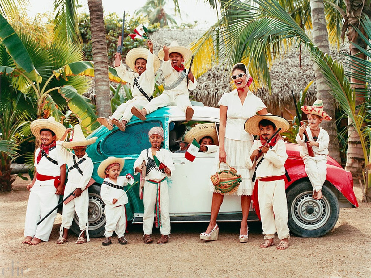 Lilliana Meets Emiliano Zapata by Anne Menke