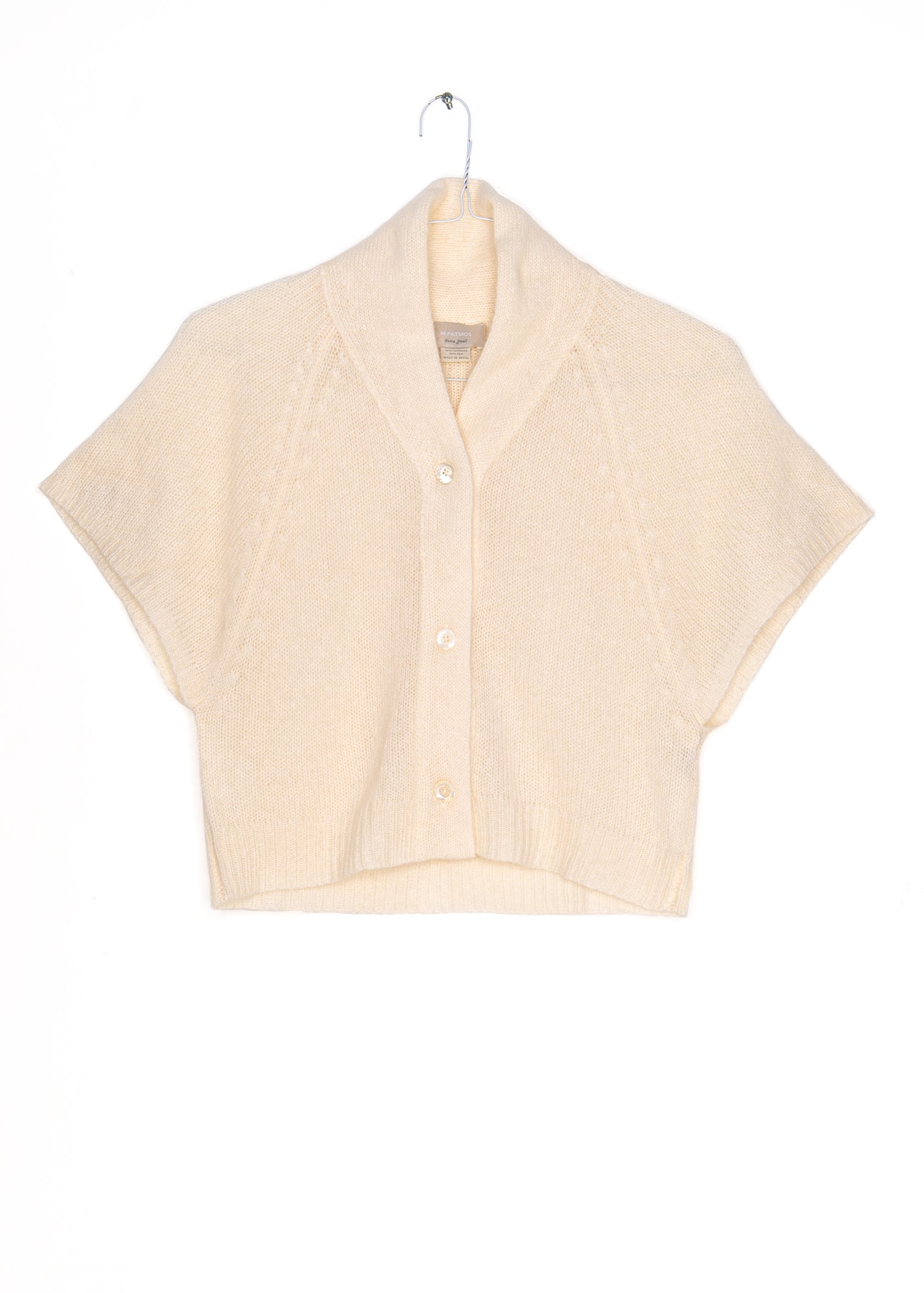 Ilam Cardigan in Ivory, from M. Patmos