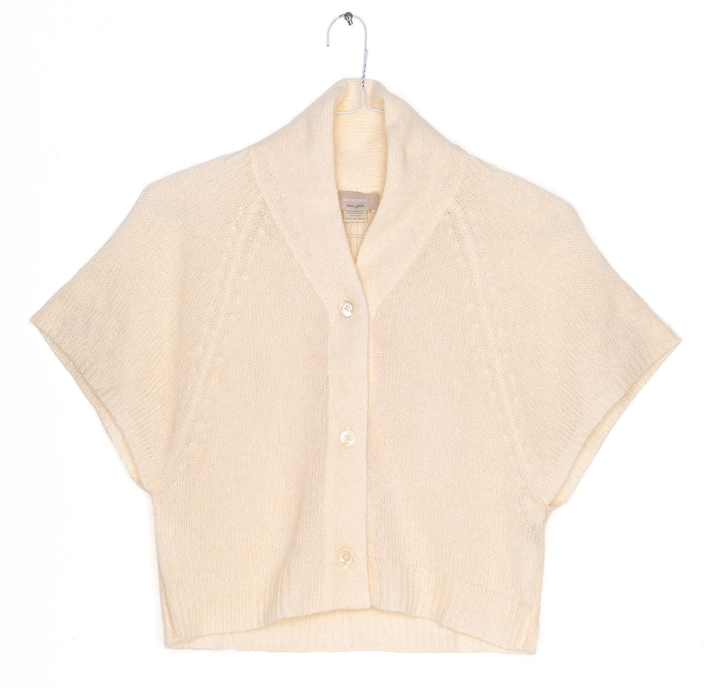 Ilam Cardigan in Ivory, from M. Patmos