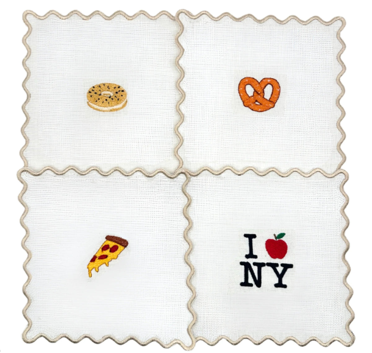 New York Food Icons, from NuYorkCloth