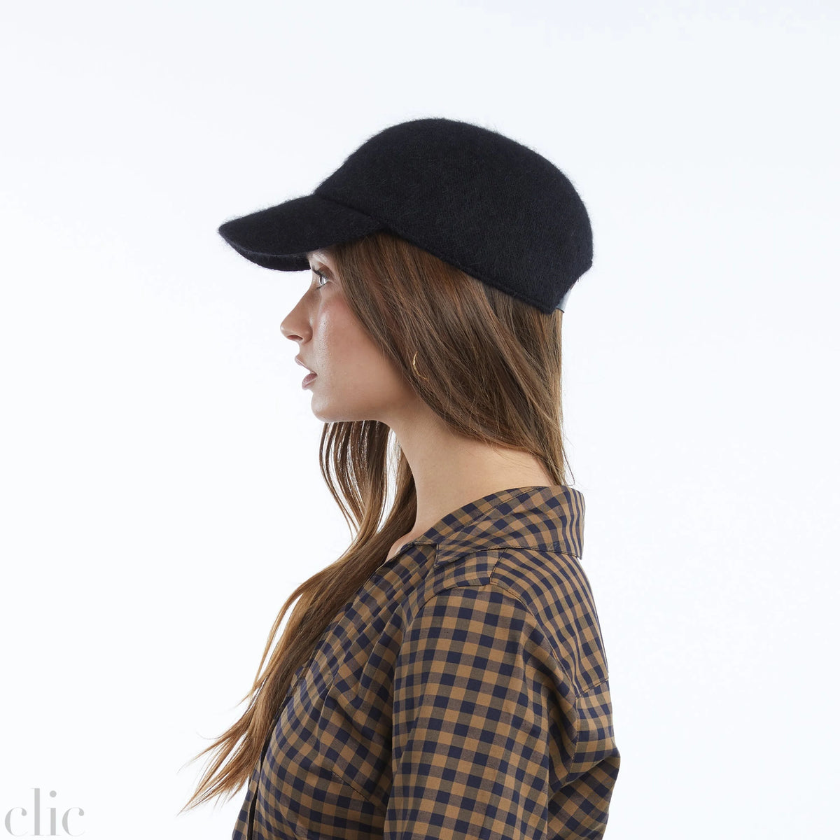 Smith Hat in Black, in Wyeth