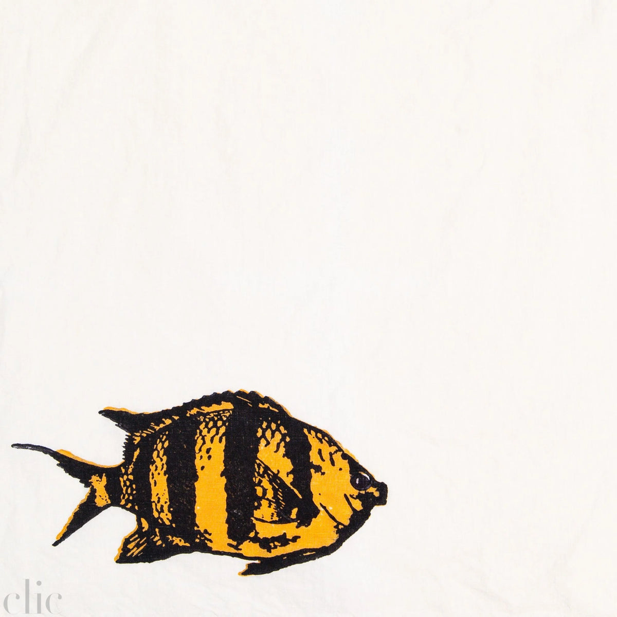 Ocean Napkin in Orange, from Bertozzi