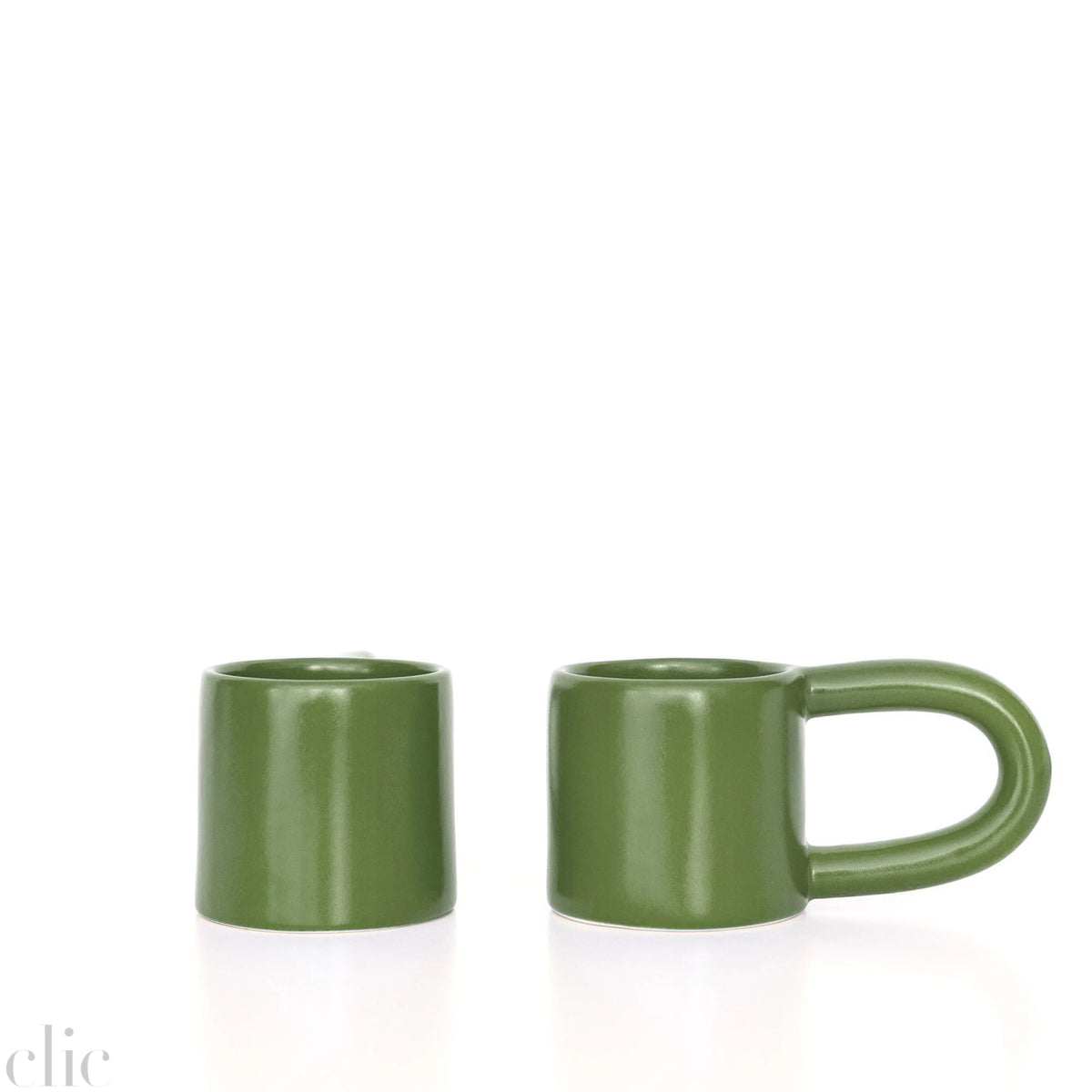 Short Mug in Green