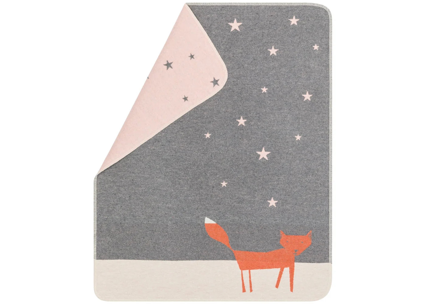 Juwel Baby Blanket Fox Under the Stars David Fussenegger