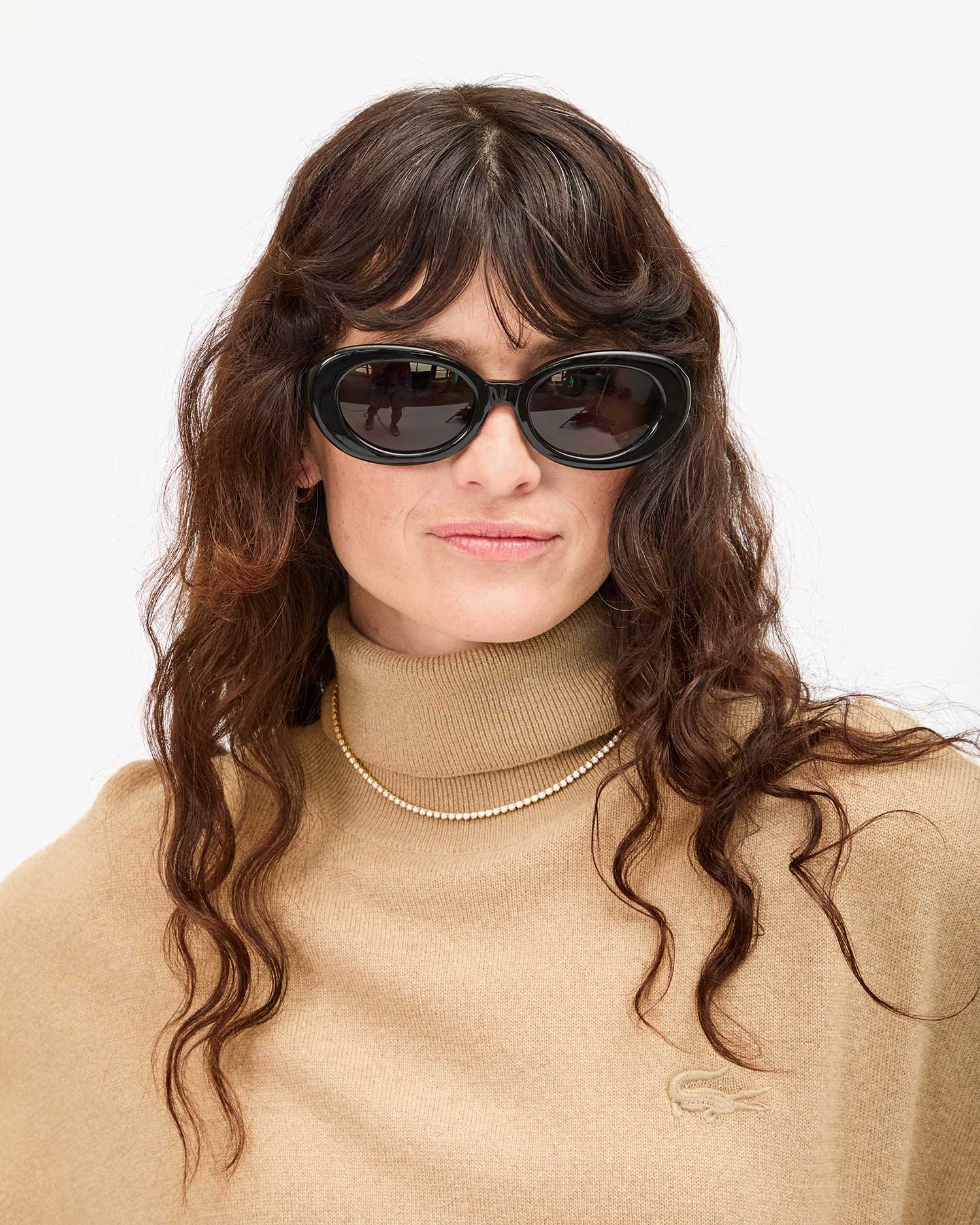 Julia Sunglasses in Black, from Clare V