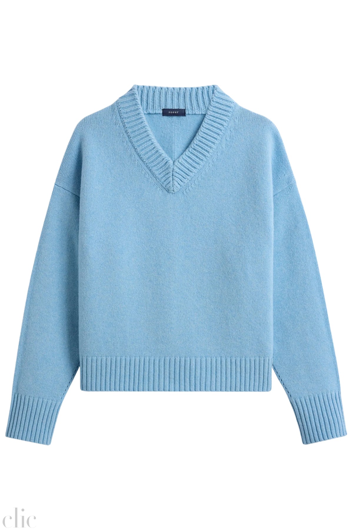 Julie Sweater in Light Blue, from Soeur