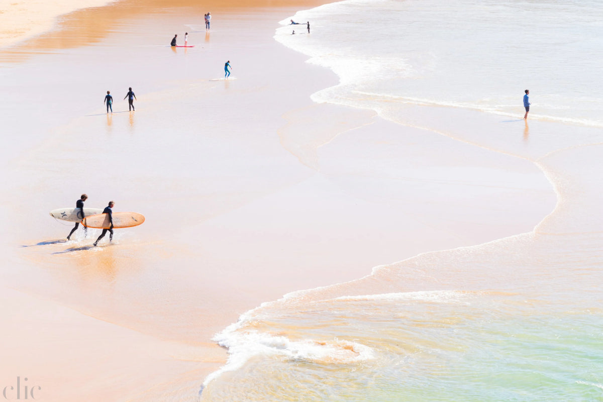 Belle-ile Beach O'clock by Juliette Charvet