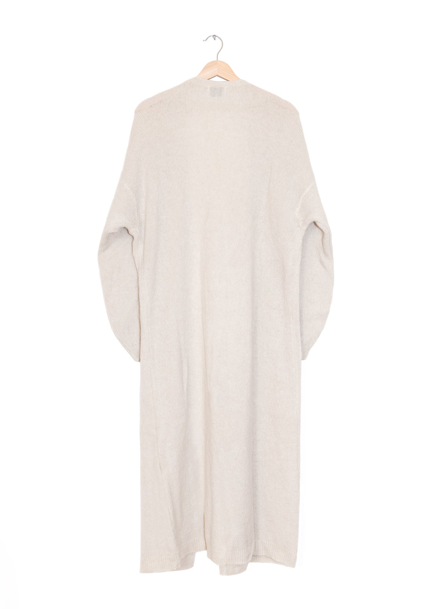 June Long Alpaca Cardigan in Beige, from American Dreams