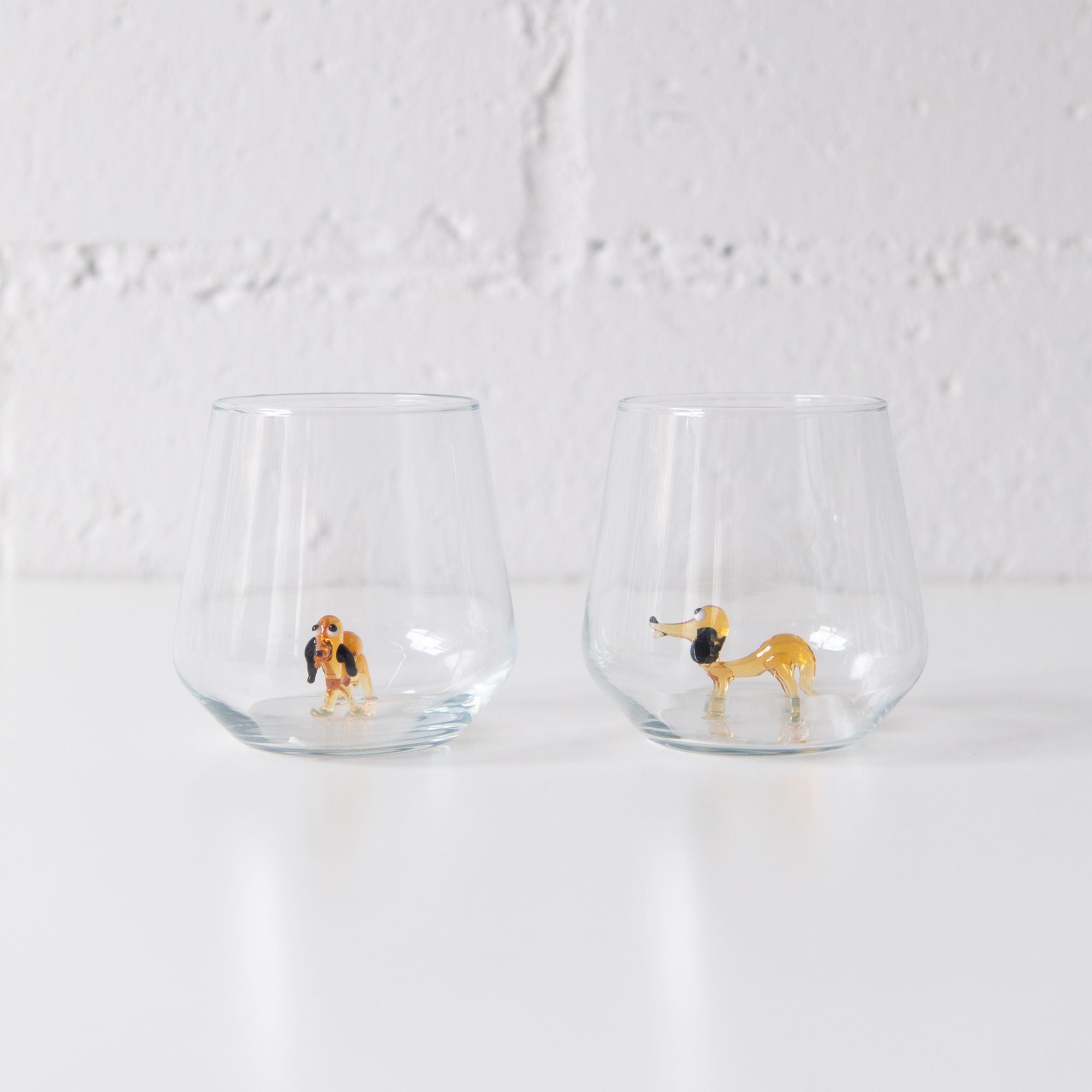 Dachshund Drinking Glass, from Minizoo