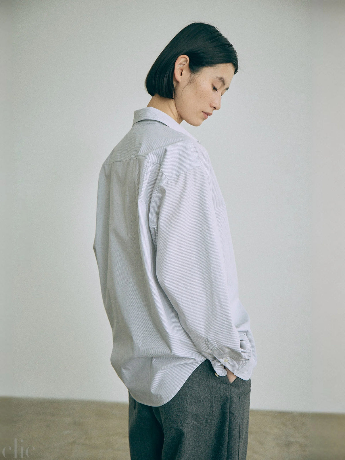 Kay Woven Top in Stripe, from Nicholson & Nicholson