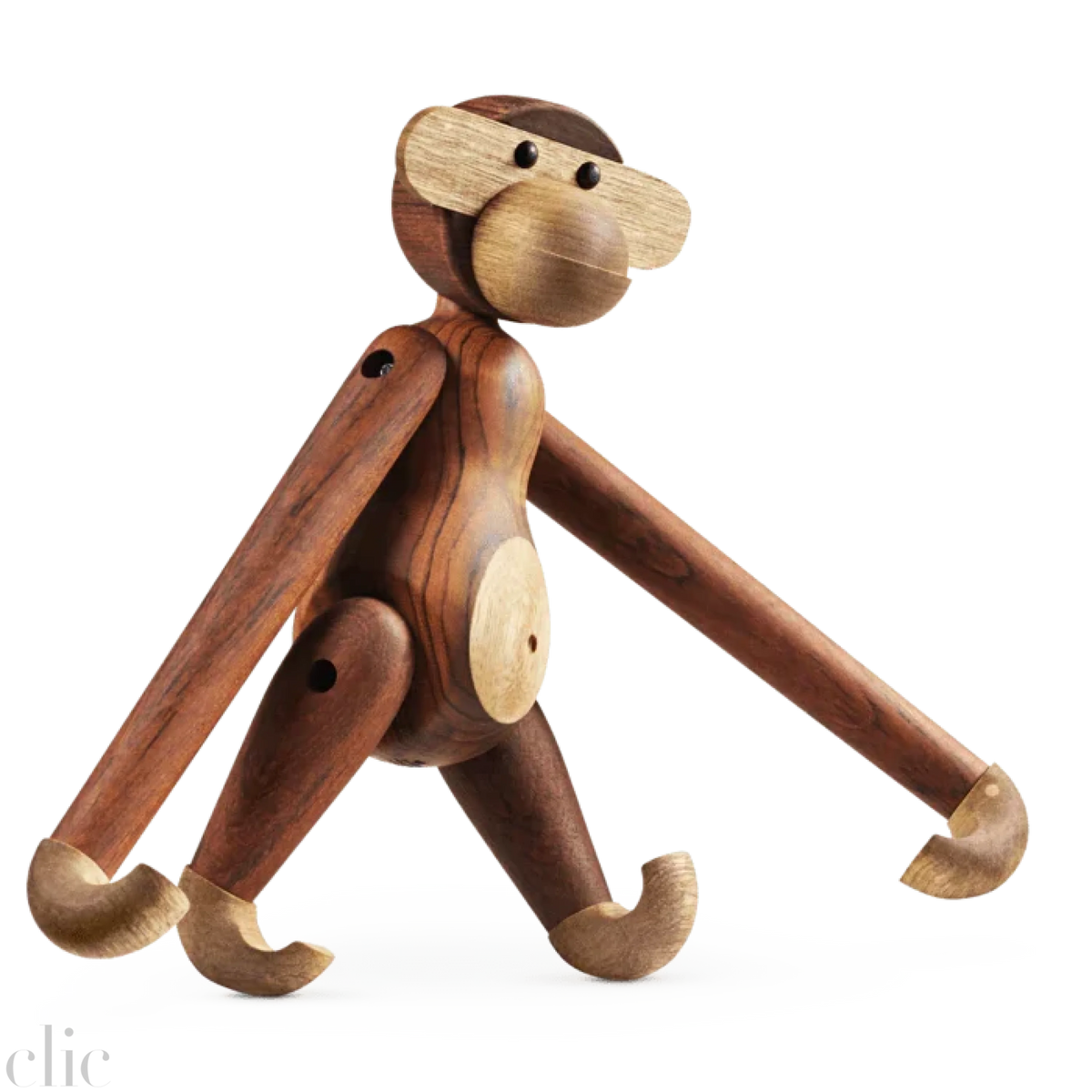 Medium Monkey in Teak and Limba
