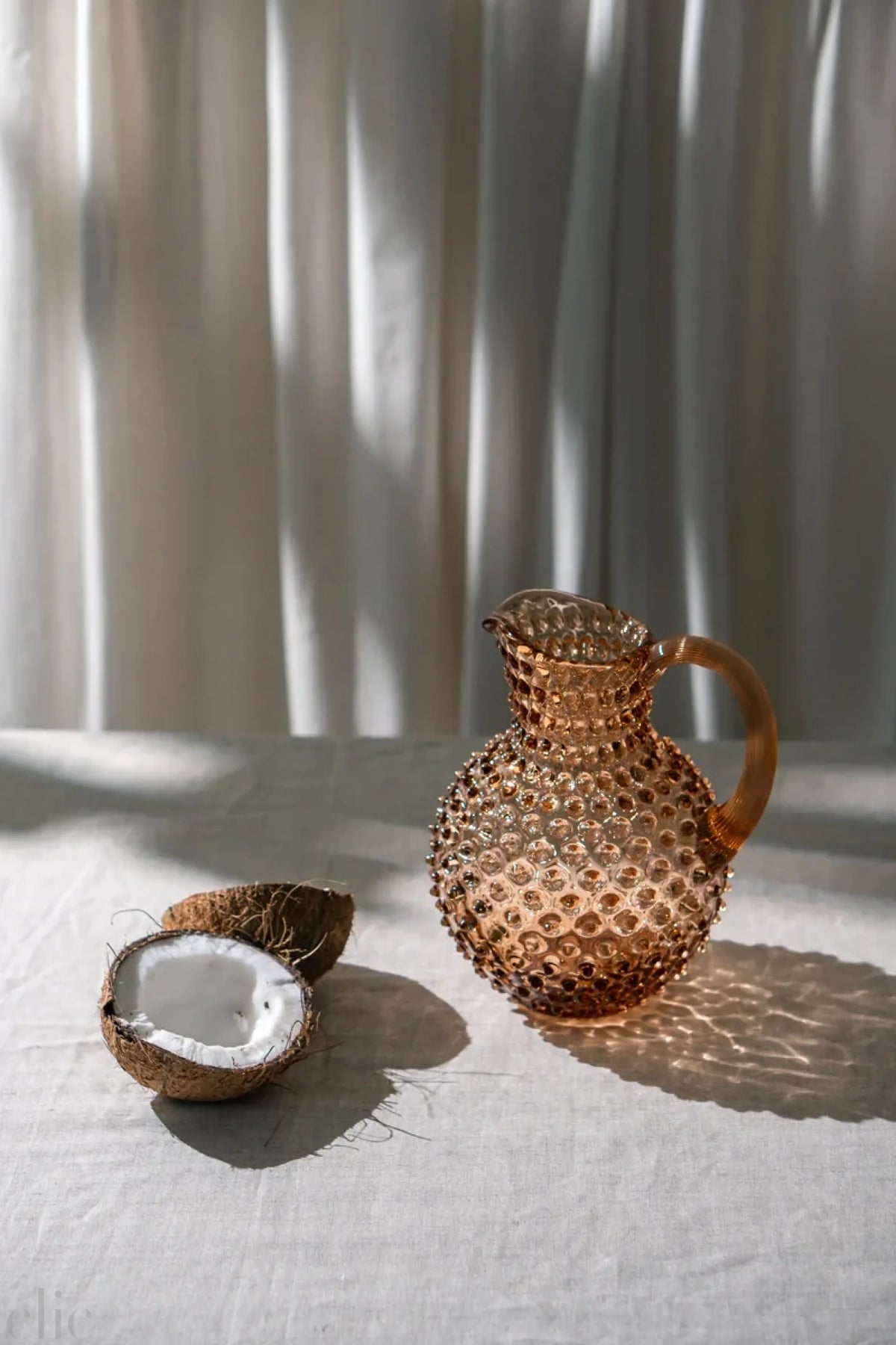 Hobnail Jug in Bronze