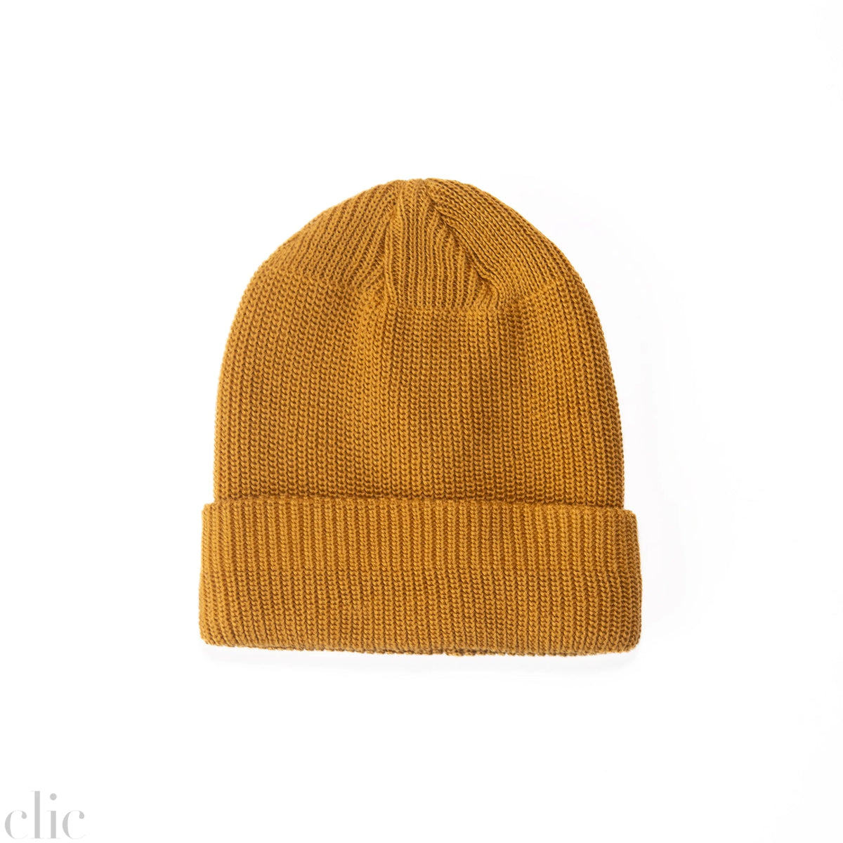 Knit Cap in Mustard, from Decho