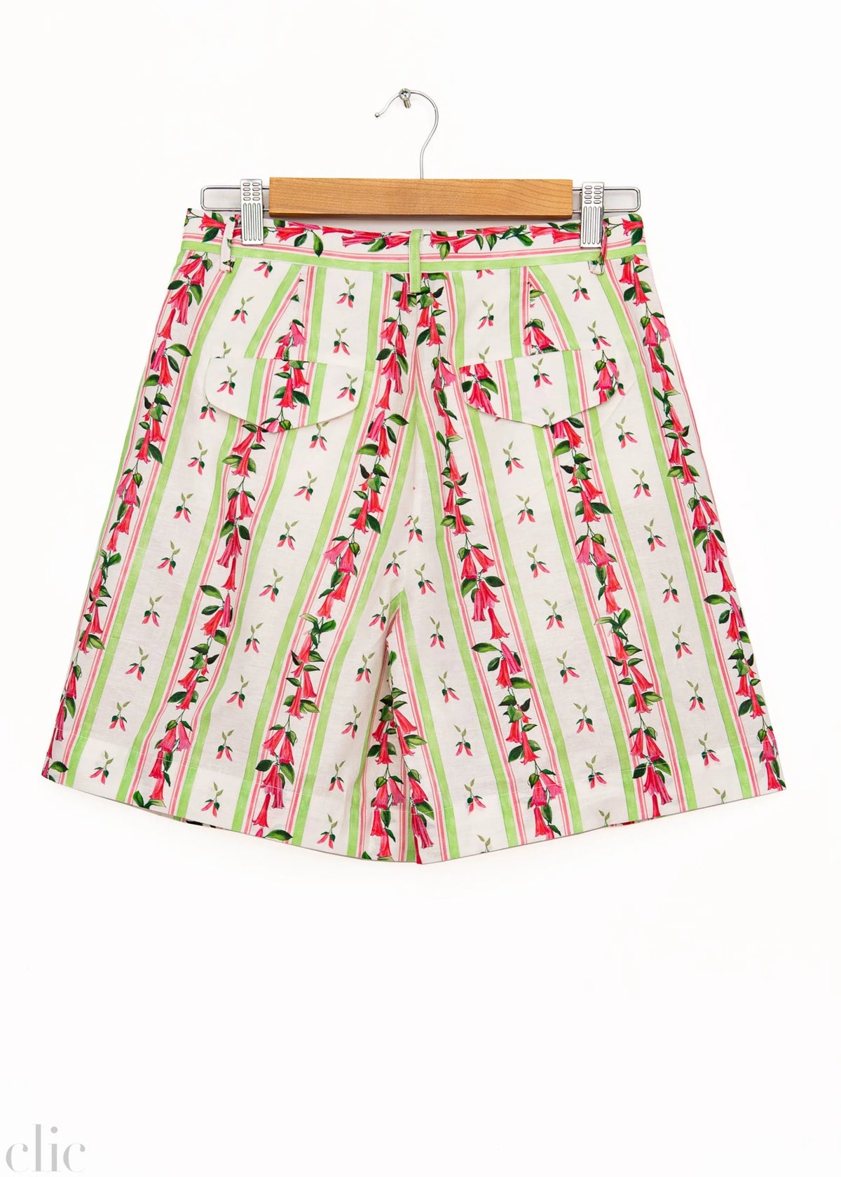 Kokomo Short in Bellflower Stripe, from Rachel Antonoff