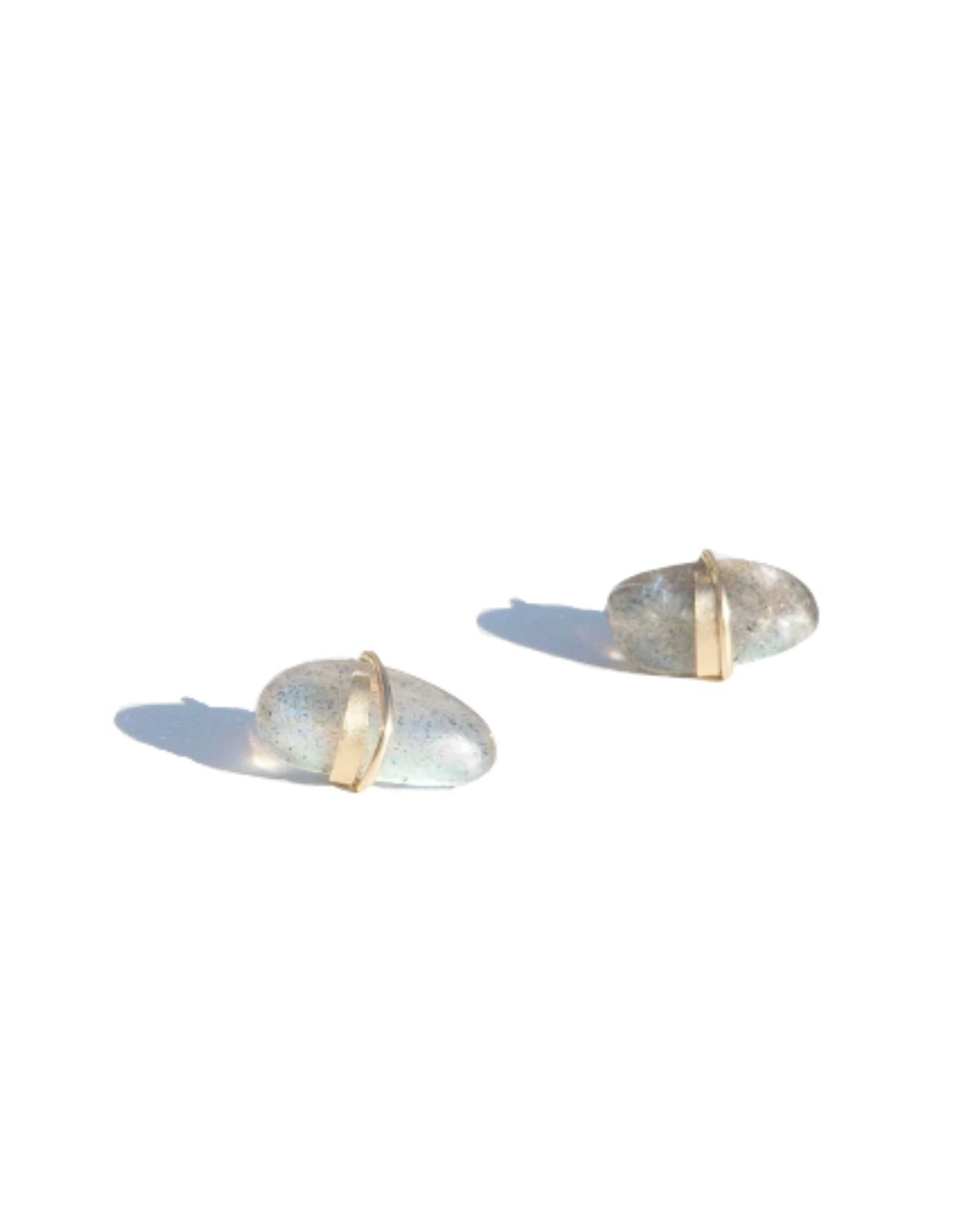 Labradorite Stud Earrings, from Mary Macgill