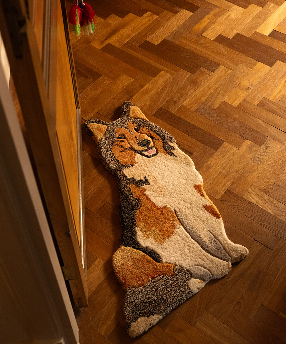 LBM Colley Dog Rug, from Doing Goods