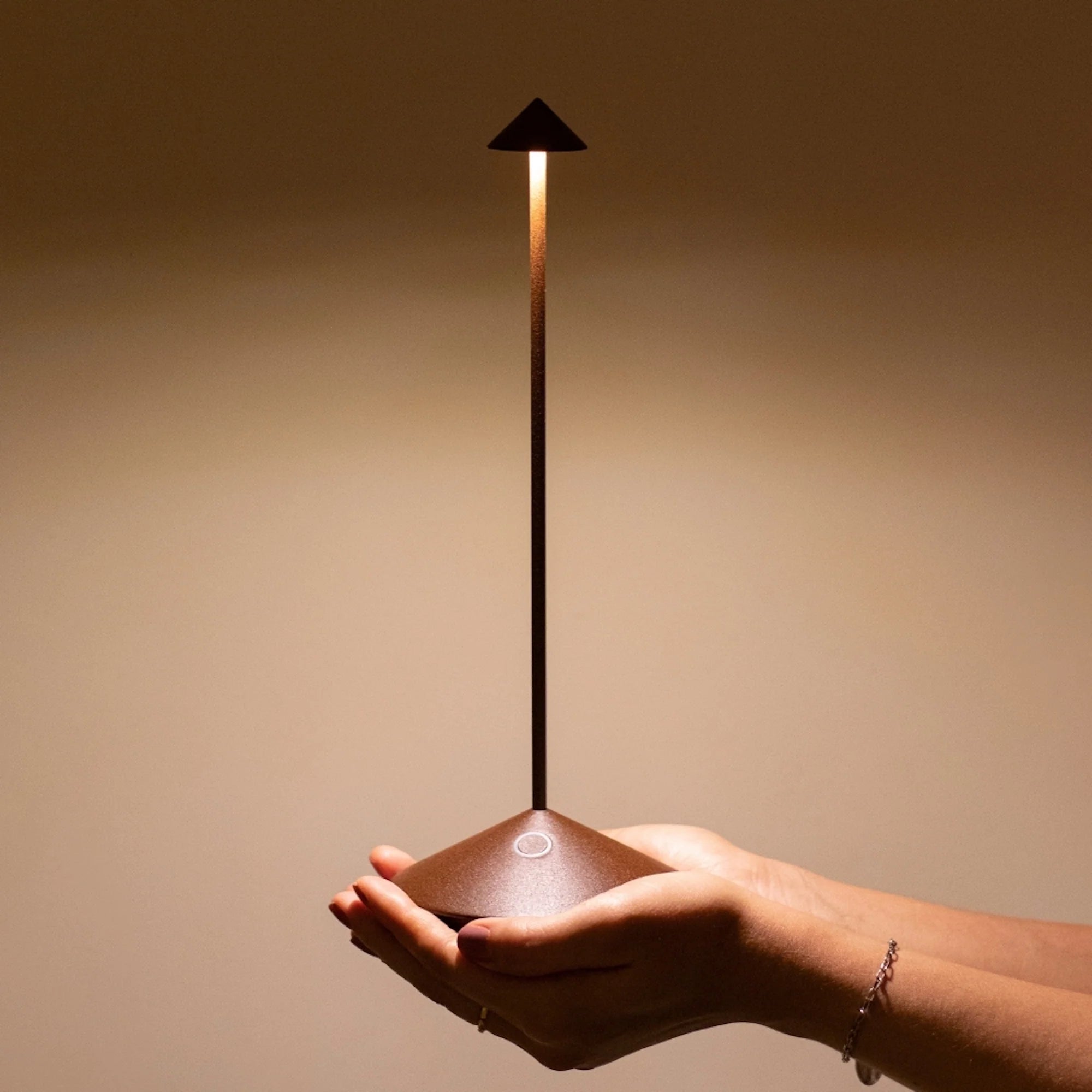 Pina Pro Lamp in Rust, from Zafferano