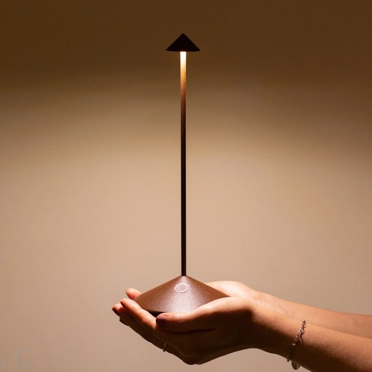 Pina Pro Lamp in Rust, from Zafferano