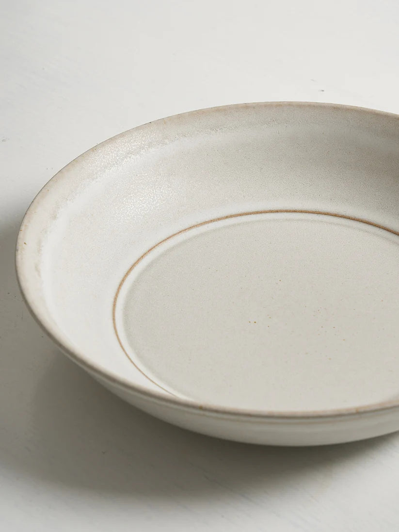Pillar Low Entree Bowl in Oat, from Standard Affair